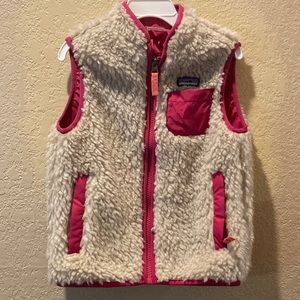 Kids Patagonia Fleece Vest Size 4T